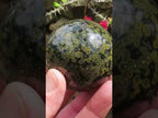 Polished Orbicular Ocean Jasper Sphere x 1 From Madagascar