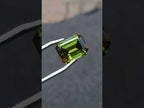 Polished 5 Carat Verdelite Tourmaline Octagonal Step Cut Faceted Gemstone x 1 From Mozambique