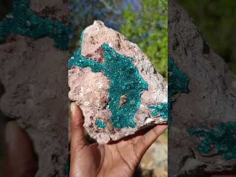 Natural XL Dioptase Specimen on a Dolomite Matrix x 1 From Likasi, Congo