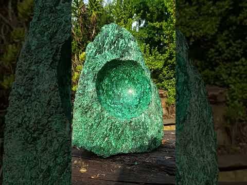 Hand Made Massive and Seriously Impressive Malachite Bowl x 1 From Kasompe, Congo