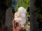 Polished and Natural Large Crystalline Ball Agate Cluster x 1 From Maintirano, Madagascar