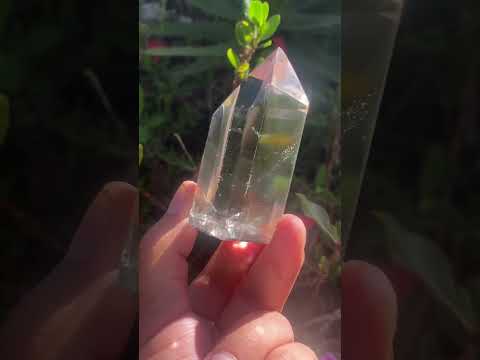 Polished Dazzling Bright Optic Quartz Crystal x 1 From Madagascar