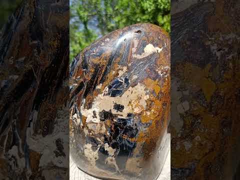 Polished Huge and Ultra Rare Pietersite Display Showpiece x 1 From Outjo, Namibia