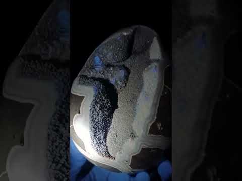 Polished Septerye Sauvage "Dragons Egg" x 1 From Mahajanga, Madagascar