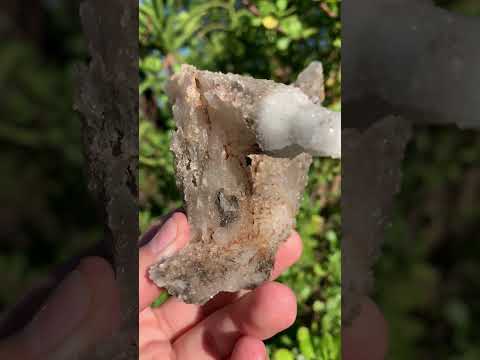 Natural Spearhead Calcite Triple Sceptre Specimen x 1 From Albert's Mountain, Lesotho