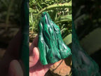 Polished Malachite Stalactite Specimen x 1 From Kolwezi, Congo