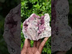 Natural Exquisite Large Gemmy Pink Spherocobaltite and Heterogenite Specimen x 1 From Mashamba West Mine, Congo