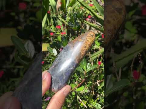 Polished Rare Purple Chalcedony Standing Free Form x 1 From Nosy Varika, Madagascar