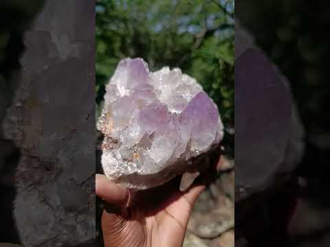 Natural Zambian Jacaranda Amethyst Crystal Cluster x 1 From Zambia