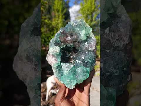 Natural Large Cabinet Size Riemvasmaak Bipyramidal Fluorite Specimen x 1 From Riemvasmaak, South Africa