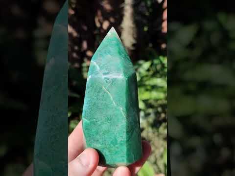 Polished Budstone Display Crystal x 1 From Swaziland