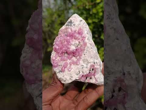 Natural Cabinet Size Rare Bright Pink Spherocobaltite Specimen x 1 From Mashamba West Mine, Congo