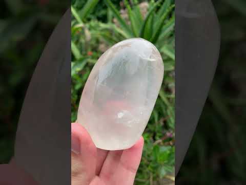 Polished Gemmy Girasol Standing Free Form x 1 From Ambatondrazaka, Madagascar
