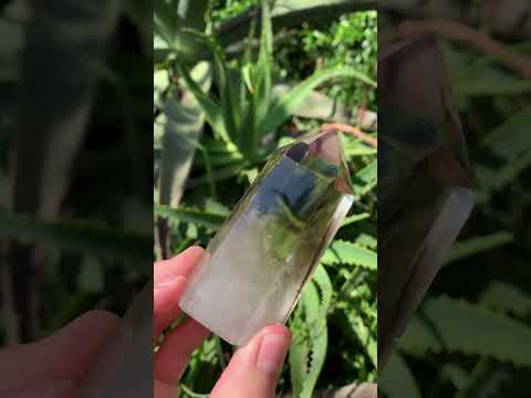 Polished Multi-Phantom Smokey Quartz Crystal x 1 From Anjozorobe, Madagascar