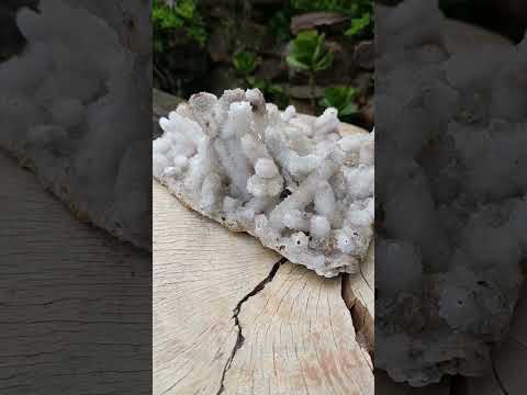 Natural XL Lesotho Snow Finger Crystal Cluster x 1 From Albert's Mountain, Lesotho
