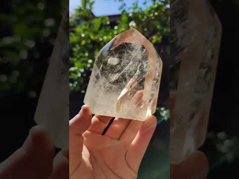 Polished Clear Quartz Crystal x 1 From Madagascar
