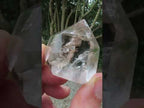 Polished Wispy Smokey Window Quartz Crystal x 1 From Akansobe, Madagascar