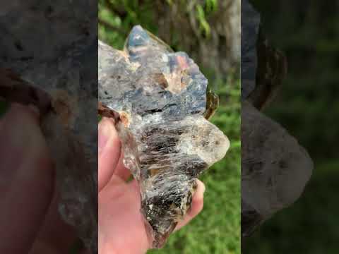 Natural Tabular Window Smokey Amethyst Crystal Cluster x 1 From Brandberg, Namibia