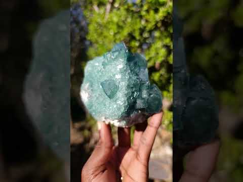 Natural Cabinet Size Cubic Fluorite Crystal Cluster Specimen x 1 From Mandrosonoro Madagascar