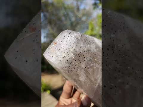 Polished Angolan Smokey Quartz Standing Free Form with Inclusions x 1 From Angola