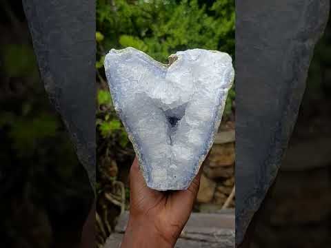 Natural Large Malawi Blue Lace Agate Specimen x 1 From Nsanje, Malawi
