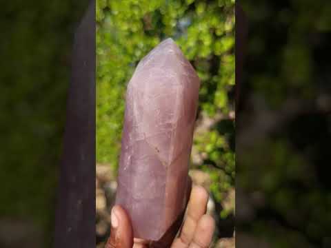 Polished Gemmy Lavender Display Crystal x 1 From Ambatondrazaka Madagascar