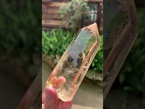 Polished Clear Citrine Crystal x 1 From Madagascar