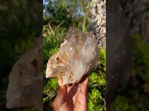 Polished Exquisite Smokey Citrine Crystal Cluster x 1 From Akansobe, Madagascar