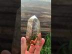 Polished Smokey Quartz Crystal x 1 From Anzojorobe, Madagascar