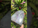 Polished Rare Purple Labradorite Standing Free Form x 1 From Tulear, Madagascar