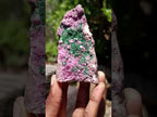 Natural Mixed Set of 6 African Minerals in a Wooden Display Box x 1 From Southern Africa