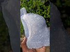 Natural Large Crystalline Blue Lace Agate Specimen x 1 From Nsanje, Malawi