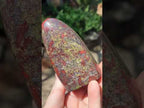 Polished Dragonsblood Stone Standing Display Piece x 1 From Tshipise, South Africa