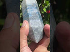 Polished Double Terminated Blue Spotted Spinel Crystal x 1 From Madagascar
