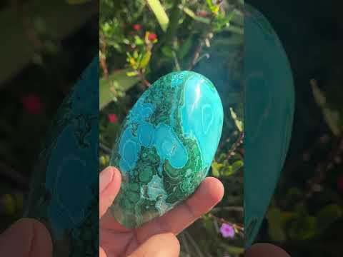 Polished Malacolla Free Form x 1 From Kulukuluku, Congo