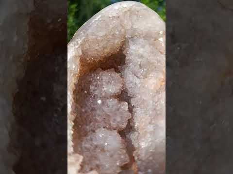 Polished Agate Crystalline Centred Geode x 1 From Maintirano, Madagascar