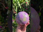 Polished Large Rare Stichtite Sphere x 1 From Barberton, South Africa
