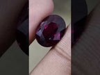 Polished Bright Red Classic Rhodolite Garnet Faceted Stone x 1 From Tanga, Tanzania