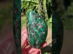 Polished Mutokolite Emerald Muscovite Mica Standing Free Form x 1 From Mutoko, Great Dyke, Zimbabwe