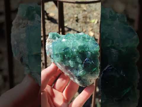 Natural Cabinet Size Cubic Fluorite Specimen x 1 From Mandrosonoro Madagascar