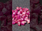 Natural Small Rough Gemmy Ruby Faceting Stones x 1 From Vatomandry, Madagascar