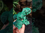 Natural Cabinet Size Silky Malachite Specimen x 1 From Kasompe, Congo