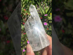 Polished Quadruple-Terminated Clear Quartz Cluster x 1 From Madagascar