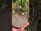 Polished Wispy Smokey Window Quartz Crystal x 1 From Akansobe, Madagascar