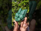 Natural Cabinet Size Stalagmite Malachite Specimen x 1 From Kolwezi, Congo
