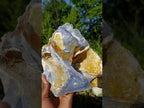 Natural XL Blue Chalcedony Agate Cutting Material x 1 From Nsanje, Malawi