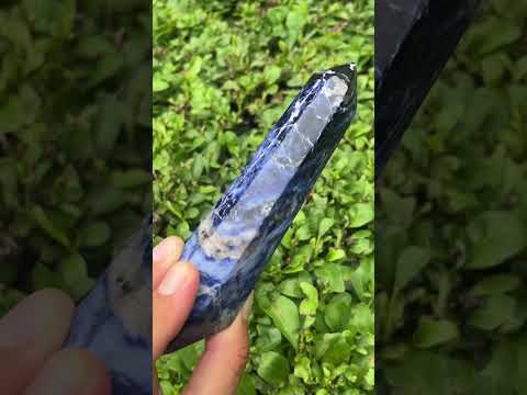 Polished Double Terminated Sodalite Crystal x 1 From Kunene, Namibia