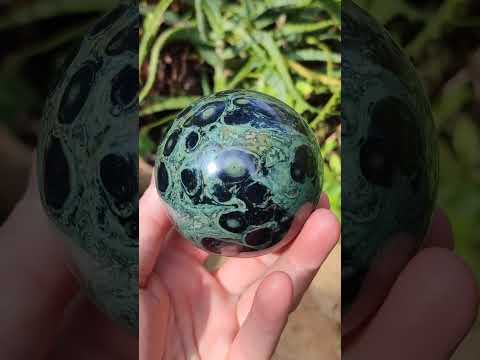 Polished Stromatolite Fossil Sphere x 1 From Mahajanga, Madagascar