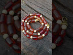 Hand Made Antique North African Amber Necklace x 1 From North Africa