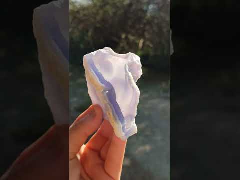 Natural Cabinet Size Blue Chalcedony Agate Geode x 1 From Nsanje, Malawi